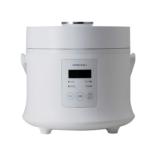 KAIHOU マイコン式3合炊き炊飯器 KH-SK500WH