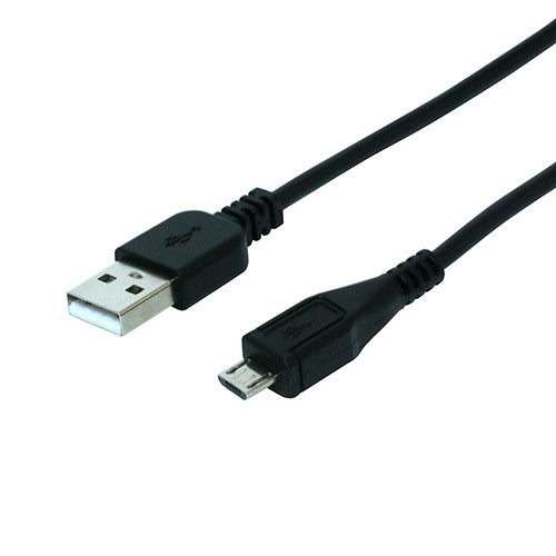 5本セット ミヨシUSB microBケーブル 異常センサー搭載 2m 黒 SCB-SF20/BKX5