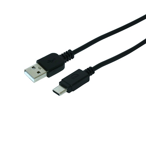 5本セット ミヨシUSB Type-Cケーブル 異常センサー搭載 1.5m 黒 SCC-SF15/BKX5