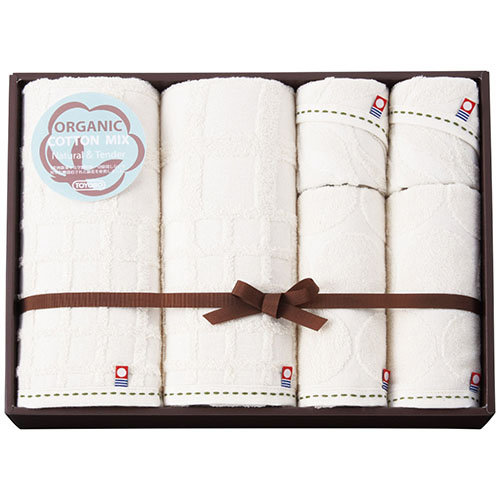 オーガニックコットン使用 タオルセット 9150-013