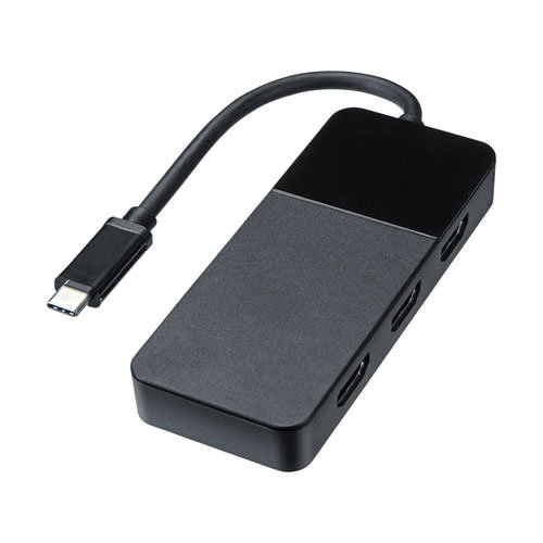 サンワサプライ USB TypeC MSTハブ （DisplayPort Altモード）HDMI AD-ALCMST3HD