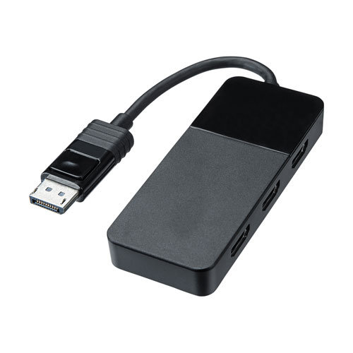 サンワサプライ DisplayPort MSTハブ（DPver1.4） 3ポートHDMI AD-DP14MST3HD