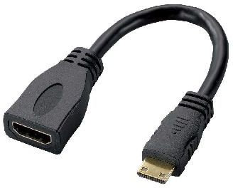 5個セット エレコム HDMI変換ケーブル（タイプA-タイプC） AD-HDAC2BKX5