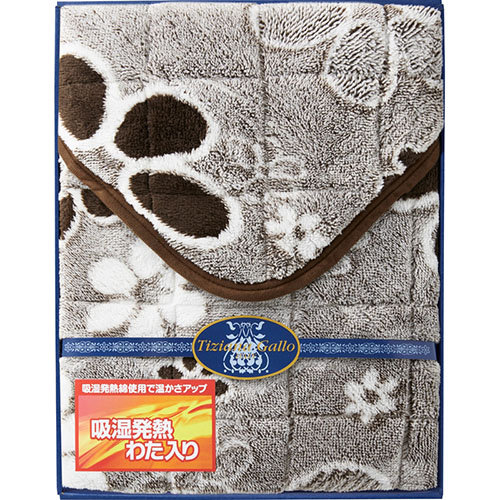 ティツィアナ・ガロ 吸湿発熱わた入り ジャカード織あったか敷パット C3110019