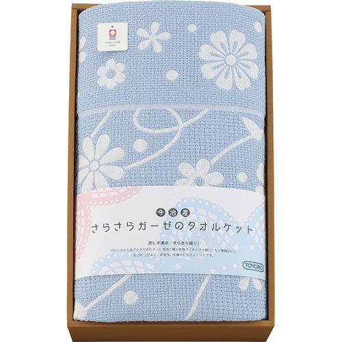 今治産さらさらガーゼのタオルケット B6156574
