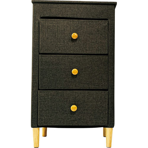 折りたためるファブリックチェスト3段 B6161617