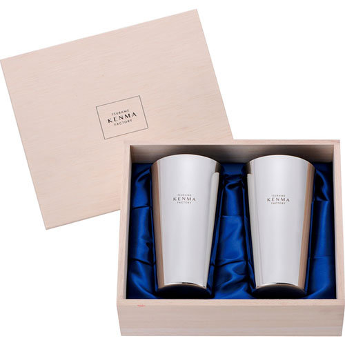 燕研磨ファクトリー ステンレスタンブラー2個組400ml（木箱入） B6162529