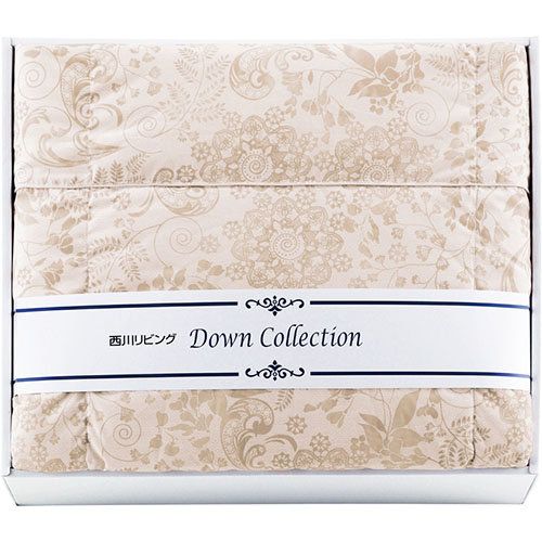 西川 洗える羽毛肌掛ふとん C3099107