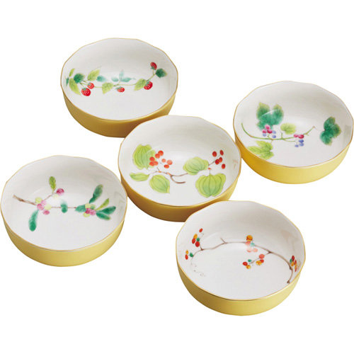 香蘭社 小鉢5客揃（木箱入） C4121534