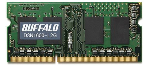 BUFFALO バッファロー PC3L-12800（DDR3L-1600）対応 204PIN DDR3 SDRAM S.O.DIMM 2GB D3N1600-L2G D3N1600-L2G