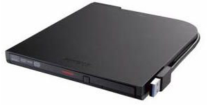 BUFFALO DVDドライブ ブラック DVSM-PTS8U3-BKA