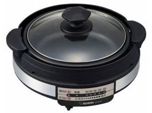 象印 グリルなべ ブラック EP-SA10-BA