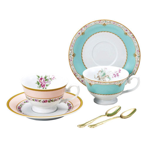 ナルミ スプーン付ペアティーセット K10405715 4,741円