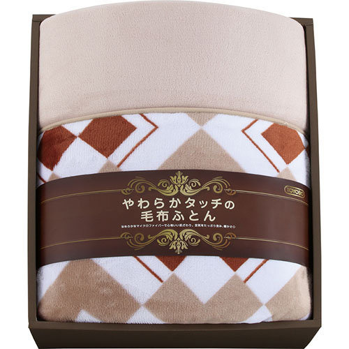 やわらかタッチの国産毛布ふとん L5078537