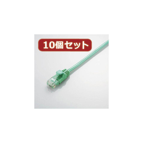 10個セット エレコム Gigabit やわらかLANケーブル（Cat6準拠） LD-GPY G3X10 8,822円