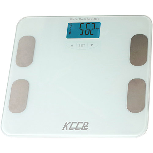 マクロス 体重体組成計 カラダスケール ホワイト MEHR-10WH