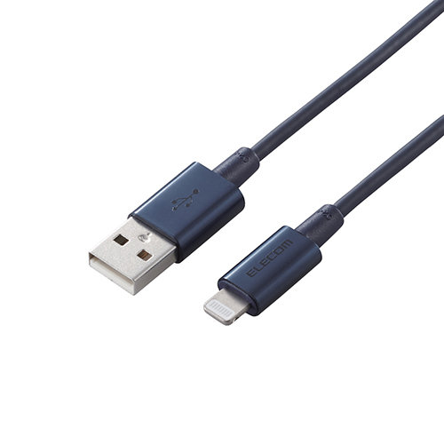5個セット エレコム Lightningケーブル/準高耐久/アルミコネクタ/1.0m/ブルー MPA-UALPS10BUX5 10,296円