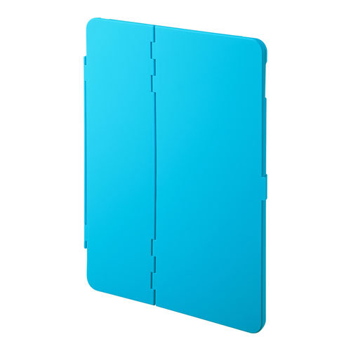 サンワサプライ iPad 10.2インチ ハードケース（スタンドタイプ・ブルー） PDA-IPAD1604BL