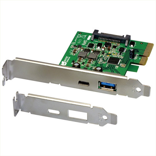 ラトックシステム USB3.1 PCI Expressボード （Type-A/Type-C） REX-PEU31-AC