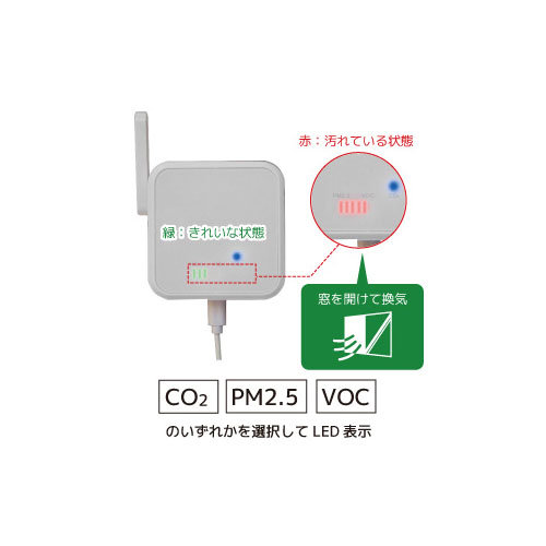 【箱付】ラトックシステム Wi-Fi環境センサー RS-WFEVS1 Wi-Fi 環境センサー RS-WFEVS1｜ラトックシステム公式サイト
