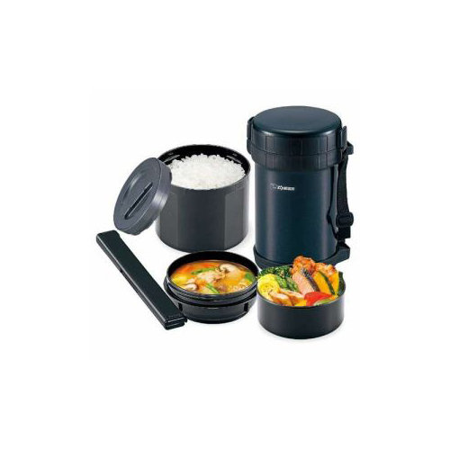 象印 ステンレスランチジャー 「お・べ・ん・と」 ネイビー SL-XE20-AD 5,125円