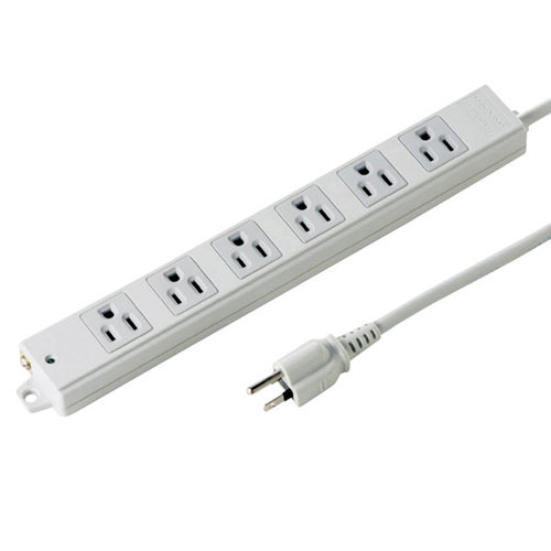 サンワサプライ 工事物件タップ（6個口・3m） TAP-KE6N-3 4,996円