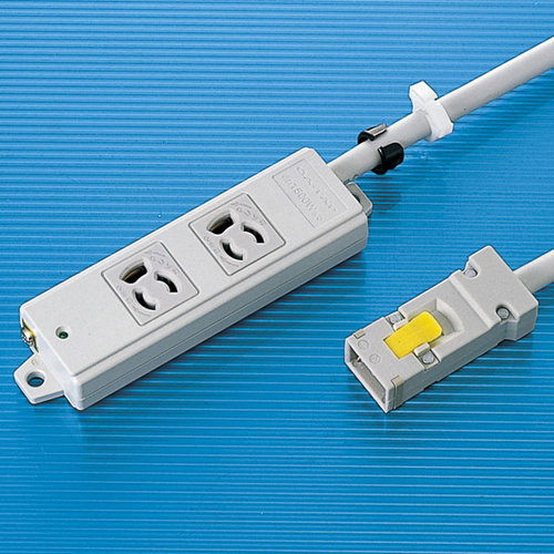 サンワサプライ 工事物件タップ（2個口・3m） TAP-KH2-3