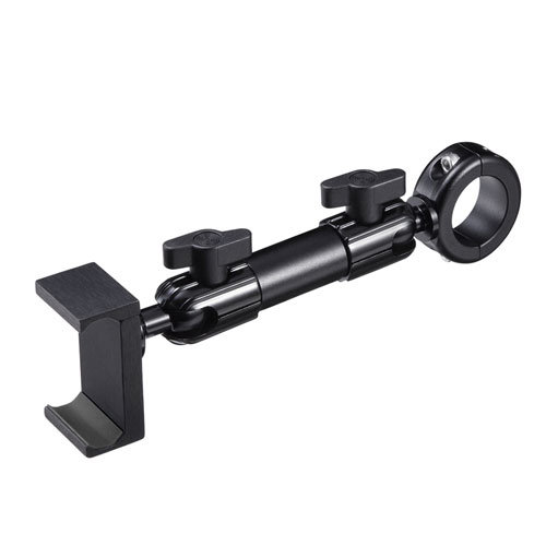 サンワサプライ カート用スマートフォンホルダー（短アーム） VEH-SMPH1