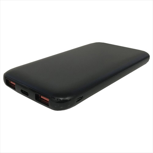 5個セット Lazos PD対応 10000mAh モバイルバッテリー ブラック L-10M-BX5