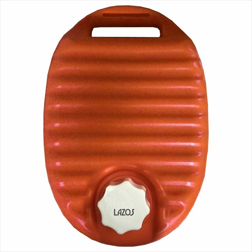 12個セット Lazos 湯たんぽ オレンジ 2.8L L-HB-OR28X12 8,681円