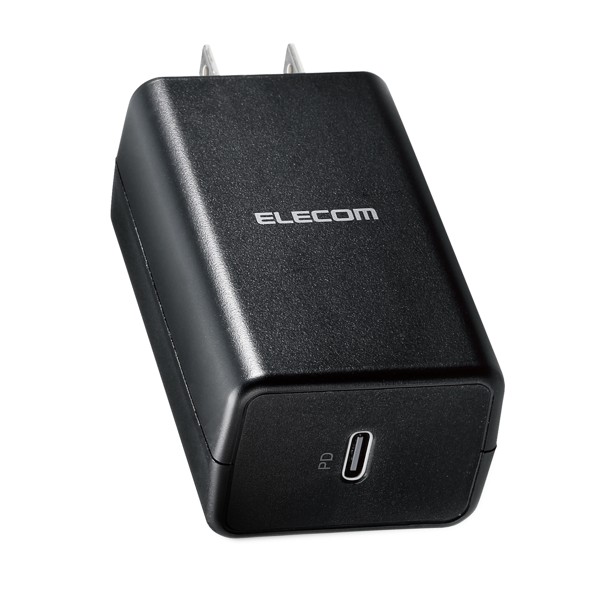 ノートPC向けACアダプター/USB Power Delivery認証/45W/Type-C/USB-C1ポート/コンパクト/ブラック ACDC-PD1645BK