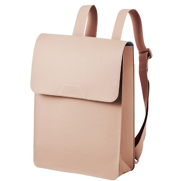 PCバックパック/薄型/14インチ対応/MINIO/コーラルベージュ×ゼニスブルー