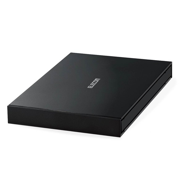 外付けSSD/ポータブル/USB3.2（Gen1）対応/1TB/ブラック/データ復旧サービスLite付 ESD-EJ1000GBKR