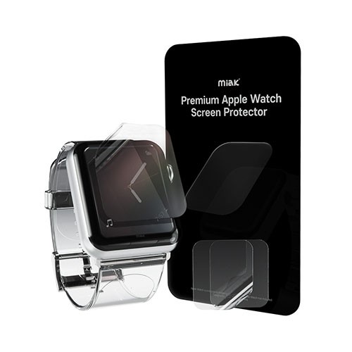 miak セルフヒーリング 液晶保護フィルム for Apple Watch Series 7 45 （2枚入り） MA22173AW