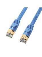 サンワサプライ カテゴリ7フラットLANケーブル KB-FL7-07BLN