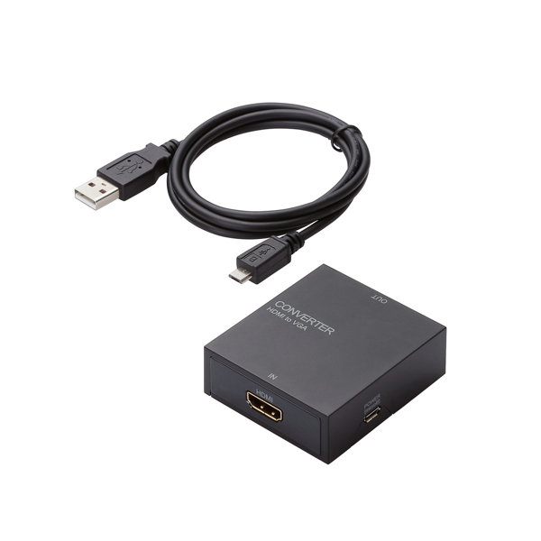 ダウンスキャンコンバーター HDMI‐VGA 3.5φ HDMI1.4 AD-HDCV01 7,081円