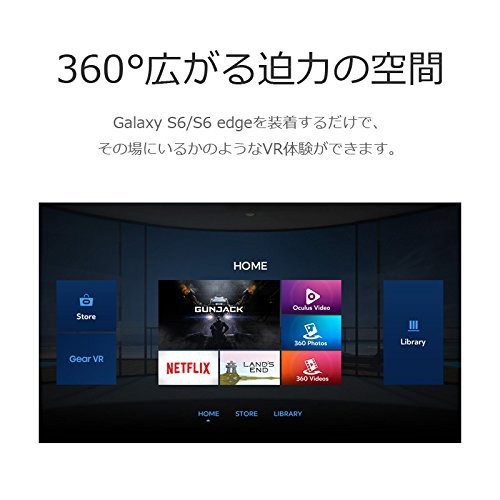Galaxy Gear VR S6/S6 edge/S7 edge対応 SM-R322NZWAXJP
