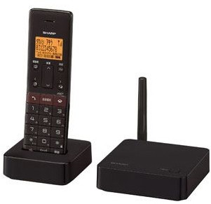 SHARP 子機1台デジタルコードレス留守番電話機 ブラウン系 JD-SF1CL-T