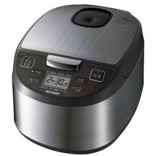 SHARP ジャー炊飯器（5.5合炊き） シルバー系 KS-S10J-S
