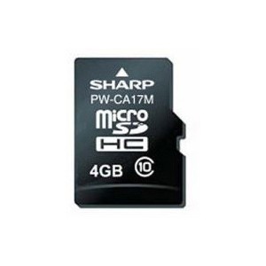 SHARP PW-CA17M 電子辞書コンテンツカード 音声付・フランス語辞書カード（microSDHC）
