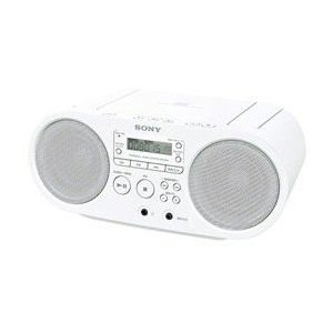 ソニー CDラジオ（ホワイト） ZS-S40-W