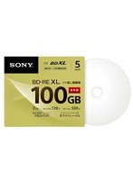 ソニー 2倍速BD-RE XL 5枚パック 100GB ホワイトプリンタブル 5BNE3VCPS2