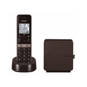 SHARP コードレス電話機 ブラウン系 JD-SF2CL-T