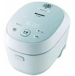 SHARP 炊飯器 PLAINLY ホワイト系 3合 IH KS-HF05B-W