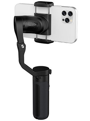 hohem iSteady X2 スマートフォン用3軸ジンバル iSteady上位機種 ブラック iSteadyX2Black