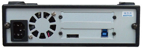 ラトックシステム USB3.0/eSATA リムーバブルケース （外付け1ベイ） SA3-DK1-EU3Z