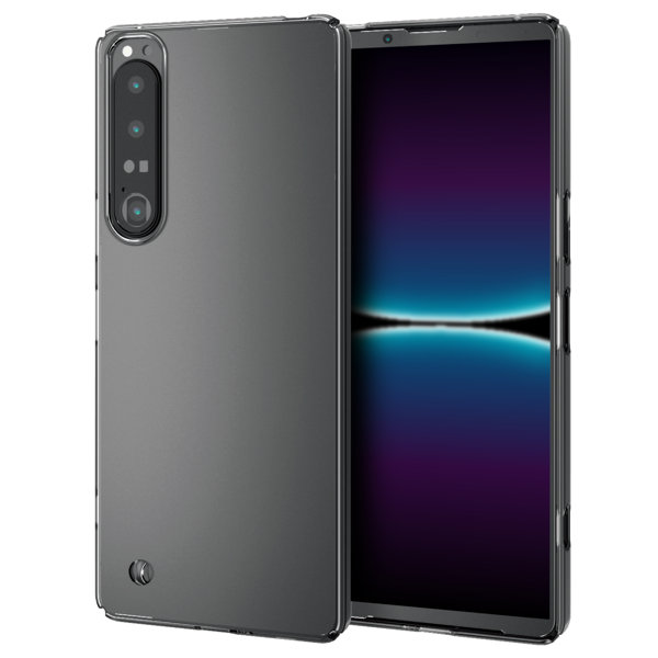 Xperia 1 IV （SO-53C/SOG08） ケース カバー ポリカーボネート ハード スリム UVコート 軽量 薄型 ストラップホール付 極み設計 クリア