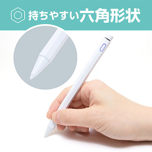 ミヨシ iPad専用六角タッチペン ブラック STP-A01/BK
