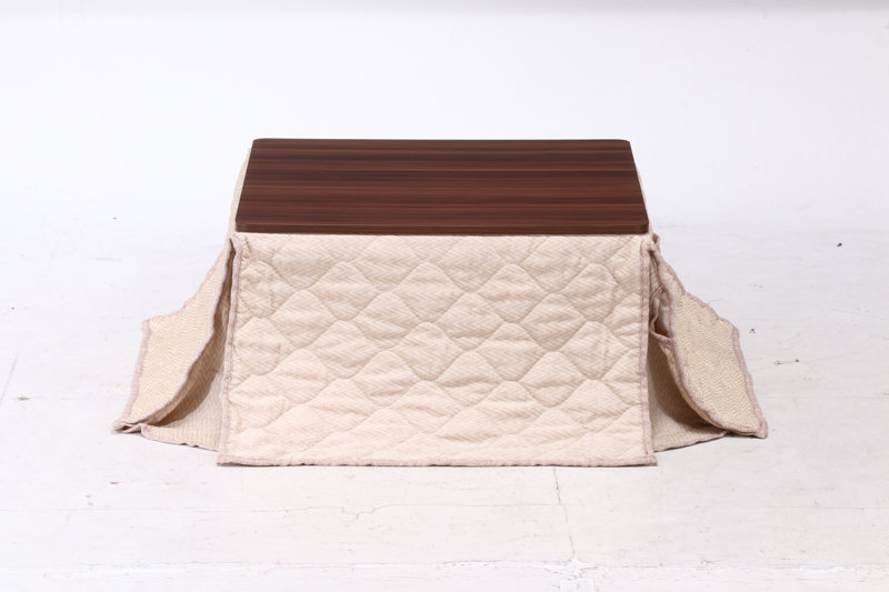 こたつ スクエア 布団付き アイボリー