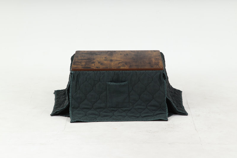 こたつ スクエア 布団付きビンテージBR